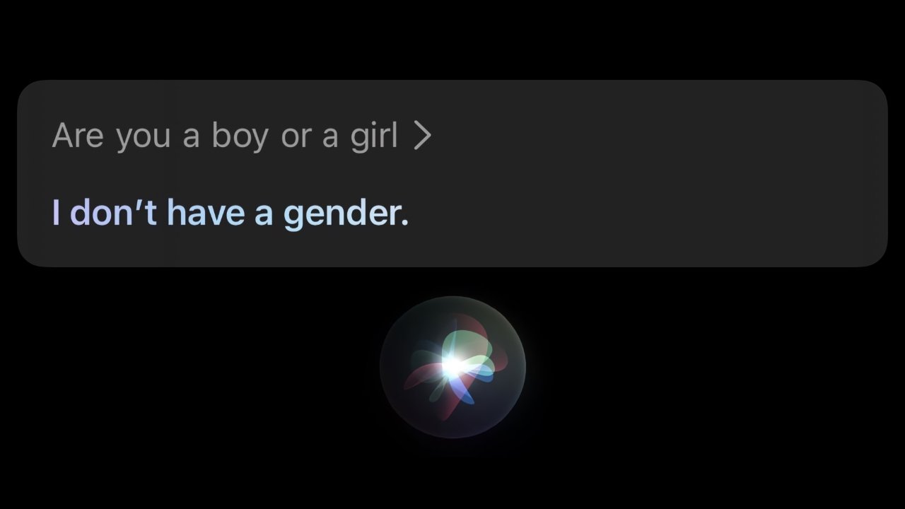 Siri is a computer algorithm, so Apple removed gender from its voice selection