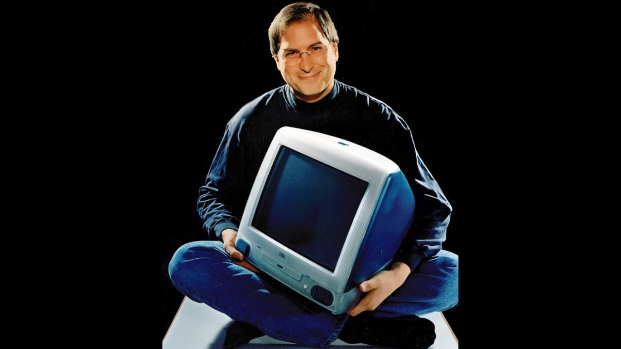 Steve Jobs and the iMac from Newsweek 1998