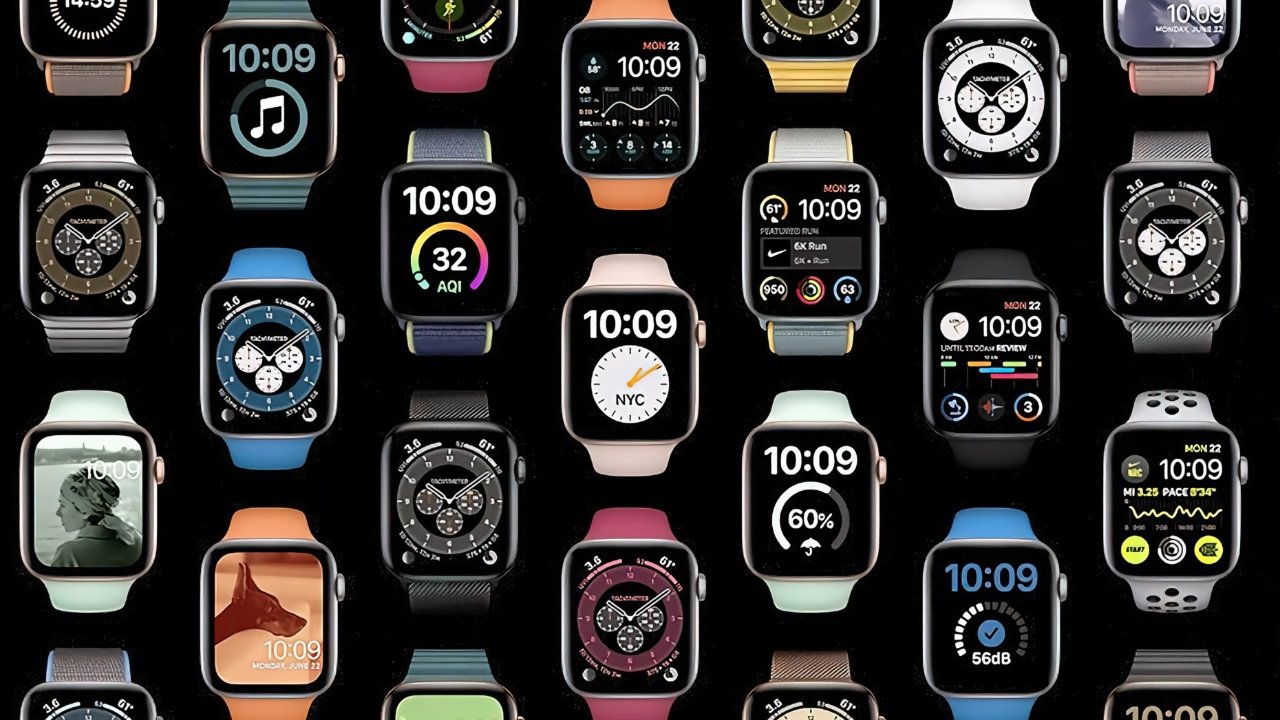 watchOS 7 added watch face sharing and improved complication support