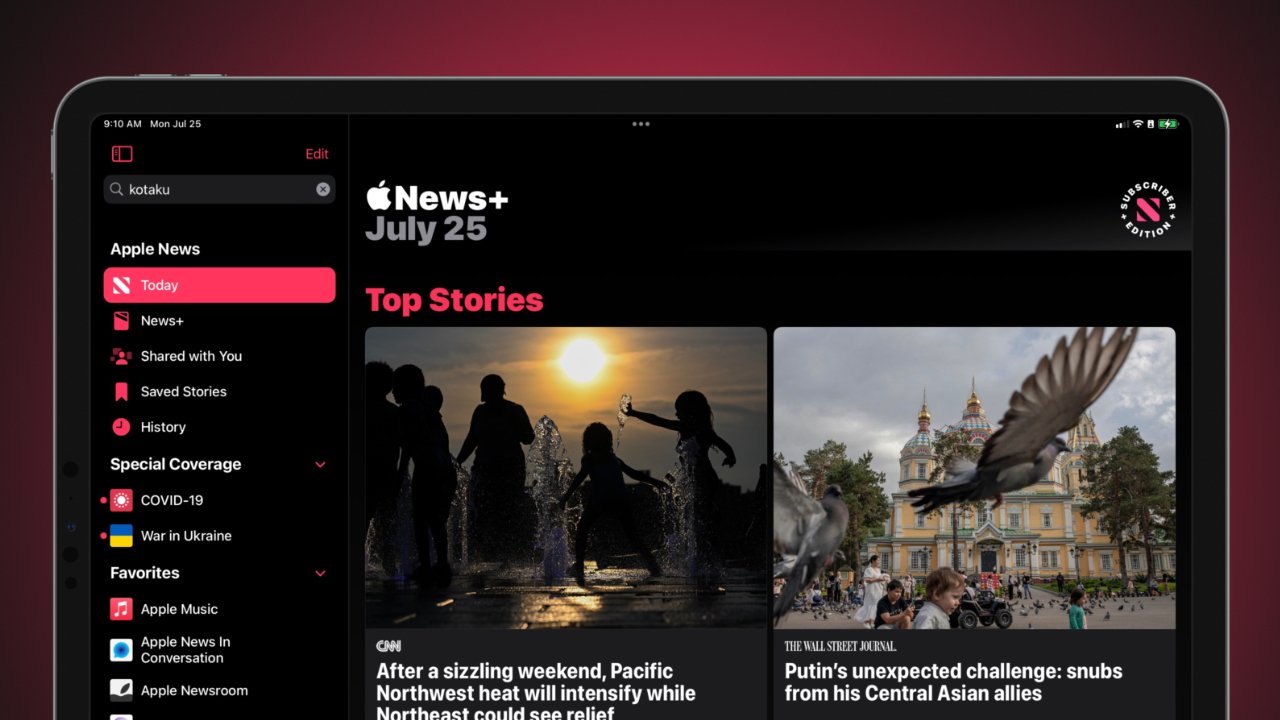 apple news for pc