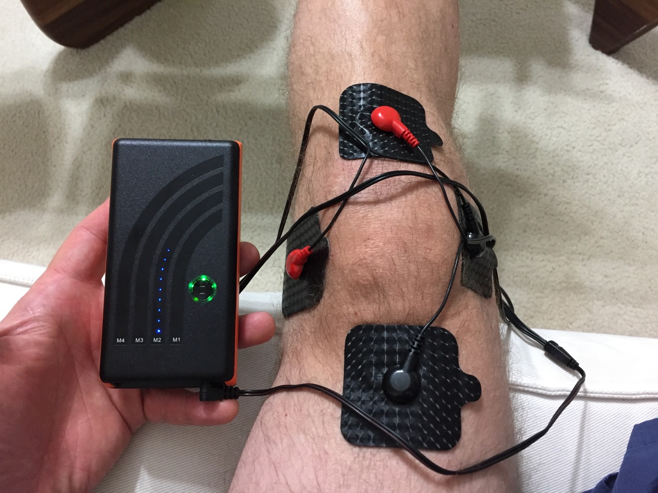 MarcPro M4 electrical muscle stimulating device review - The Gadgeteer