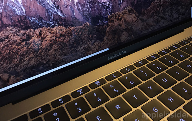 new macbook pro 2016 touch bar