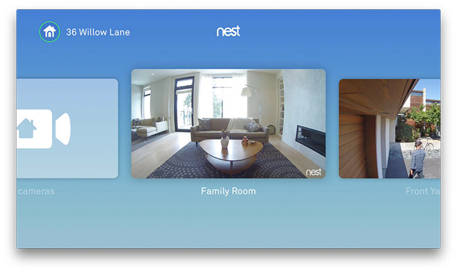 nest camera family sharing