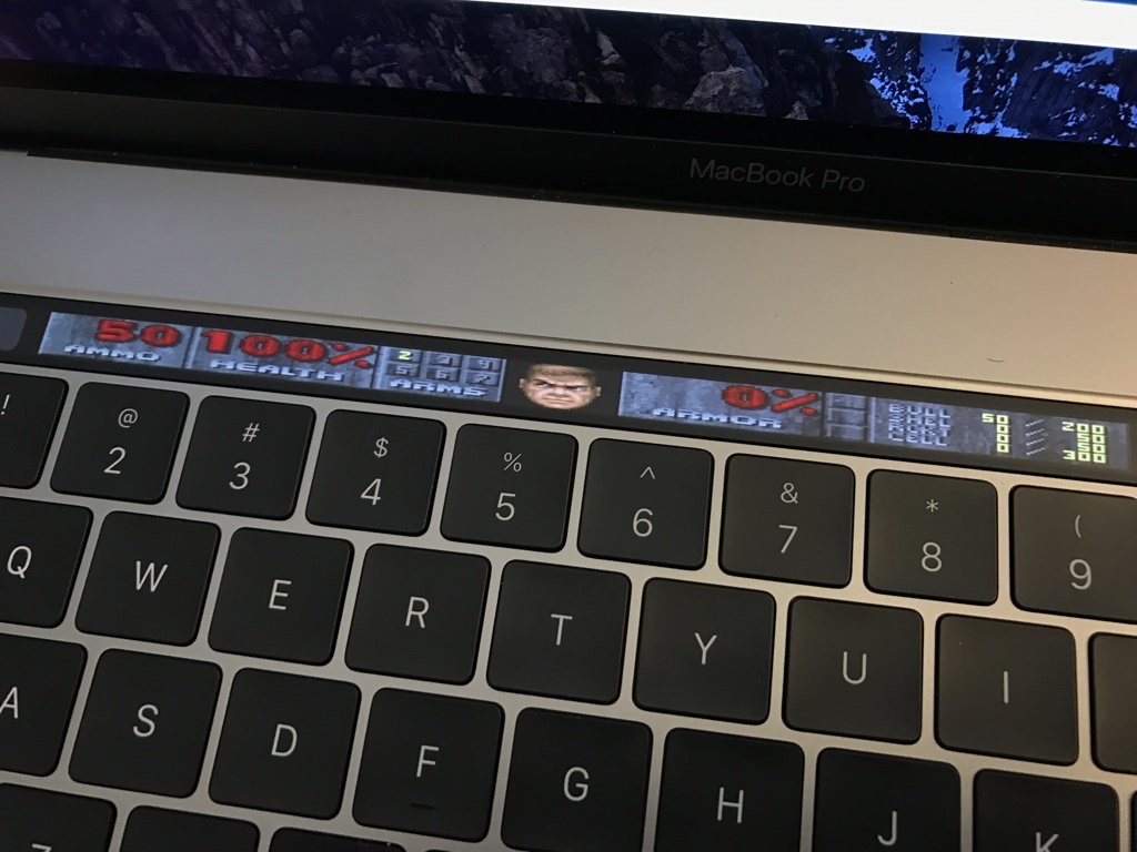 Developer Brings Classic Fps Doom To Touch Bar On Apple S Macbook Pro Appleinsider