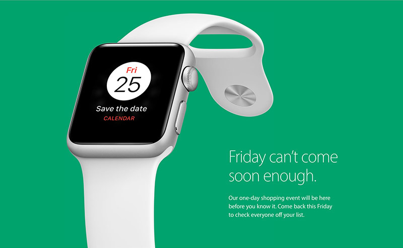 Apple to hold one-day Black Friday sales event after skipping 2015