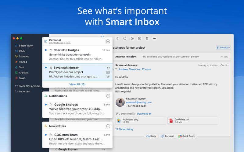 spark email mac app