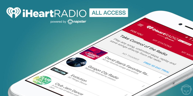 Switch trial from plus 2025 to all access iheart radio