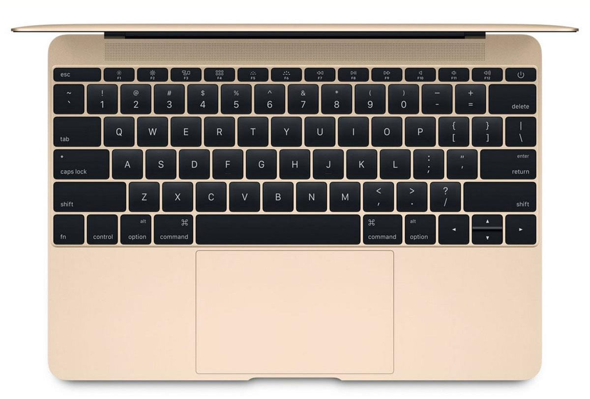 12 inch MacBook gold
