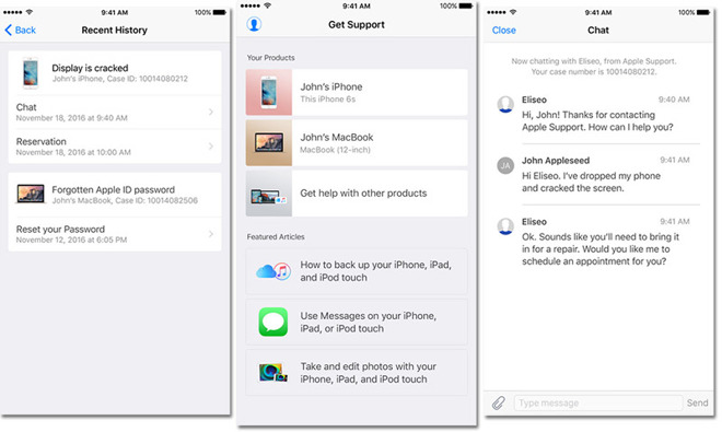 Apple Support App Makes Us App Store Debut