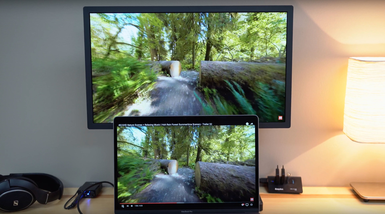 Review: Using LG's UltraFine 4K Display with Apple's USB-C MacBooks is as  simple as can be