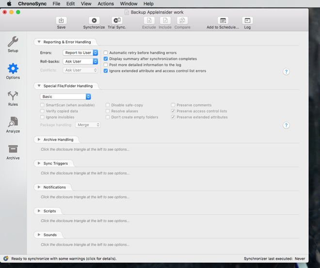 chronosync bootable backup chronosync bootable backup