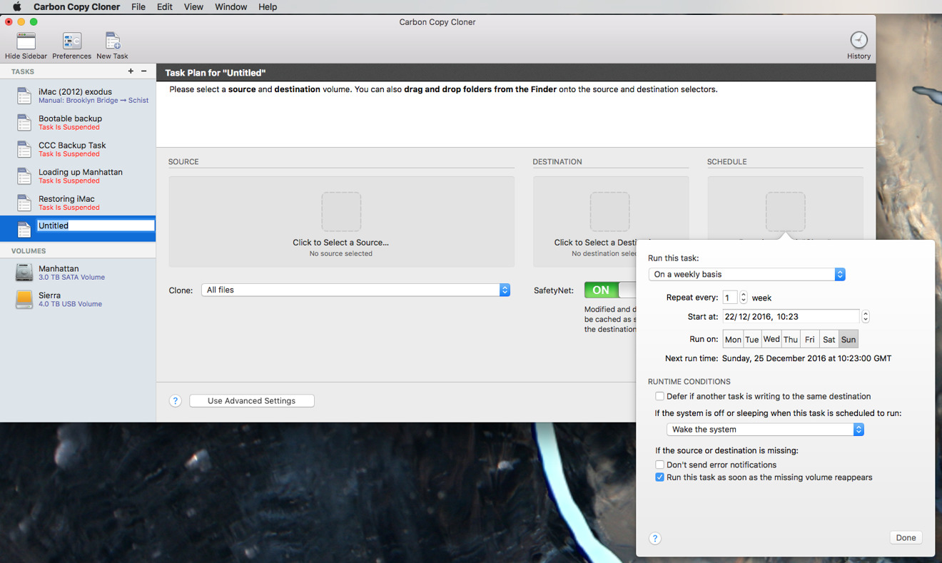 carbon copy cloner mac os sierra