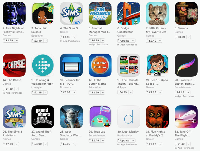 Best Deals on the App Store