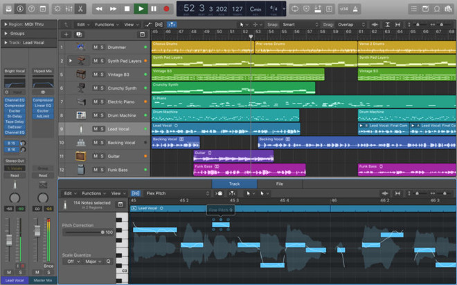 Apple updates Logic Pro X with Touch Bar support ...
