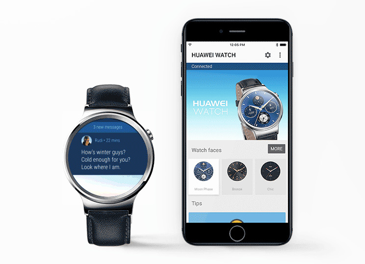 Android wear 2025 app for iphone