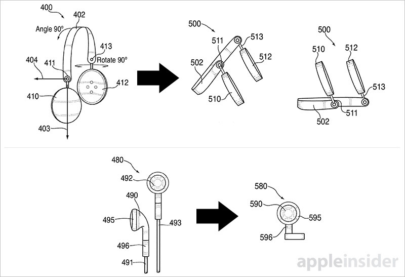 Apple granted patent for dual mode headphone that doubles as a