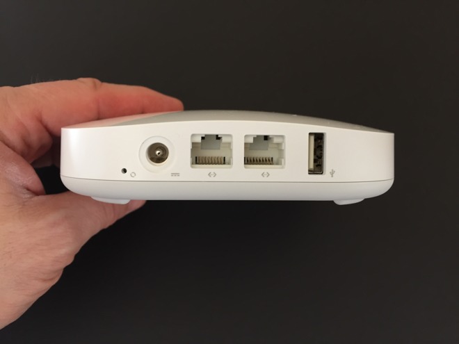 A simple two-port switch, and USB you can't use.