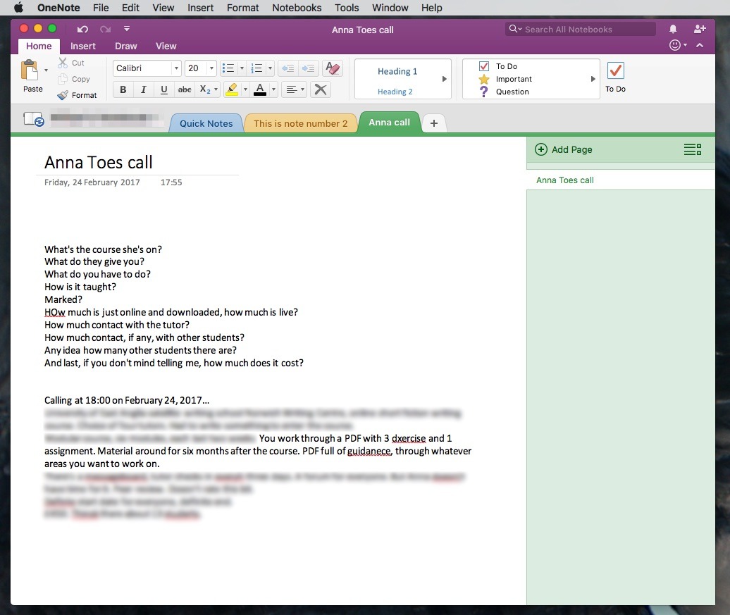 finding onenote 2016 download