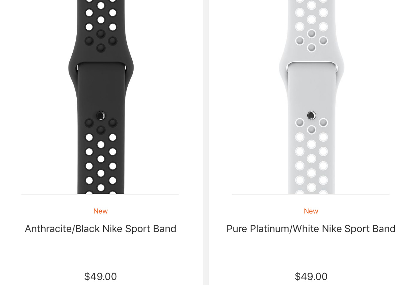 Apple Watch Nike Sport band sold separately for $49, new spring lineup | AppleInsider