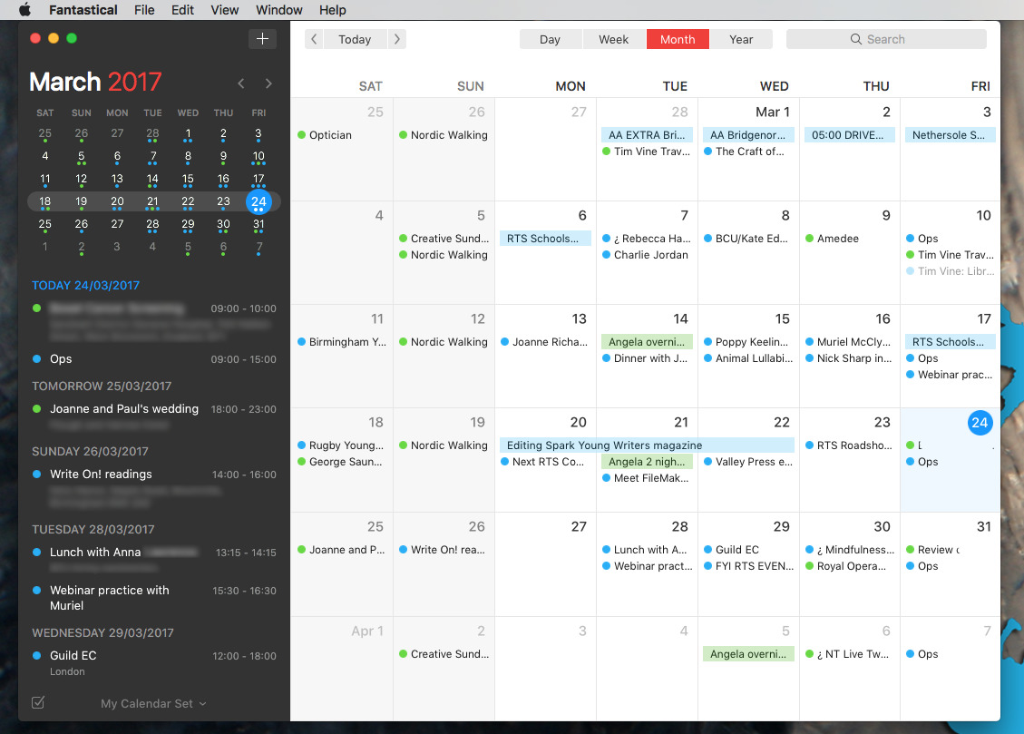 best calendar for macbook