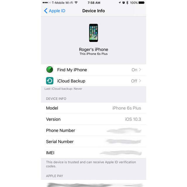 how to backup iphone to icloud ios 10