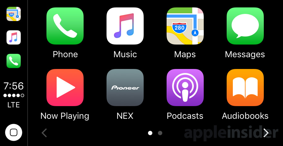 Apple の CarPlay が iOS 10.3 でクイックアクセスタスクスイッチャーを追加