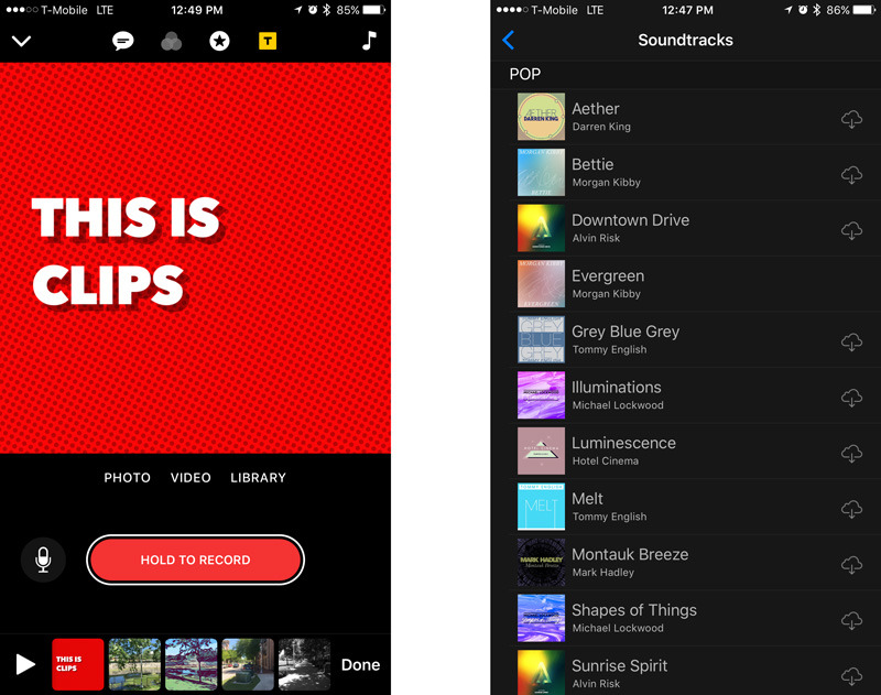 First look Apple's Clips app for iPhone & iPad AppleInsider