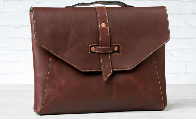 Pad and Quill Valet Luxury Laptop Bag for MacBook Pro