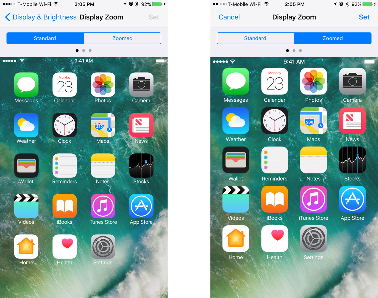 iPhone Plus Home Screen Not Rotating? It's Your Display Settings