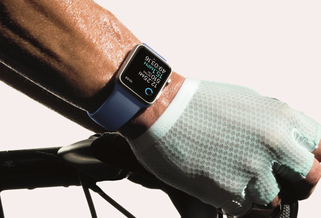 climbing apple watch