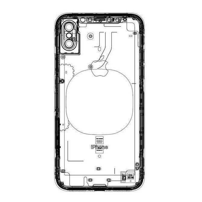 Alleged 'iPhone 8' schematic shows wireless charging pad ...