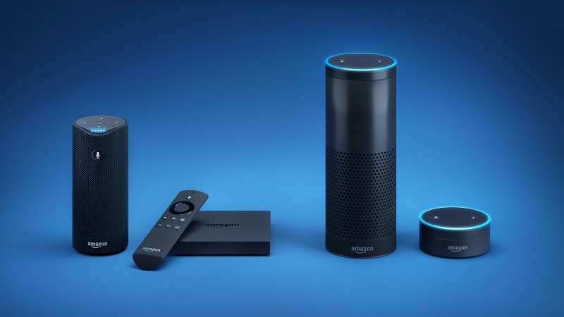 Amazon's main lineup of Alexa-enabled devices.