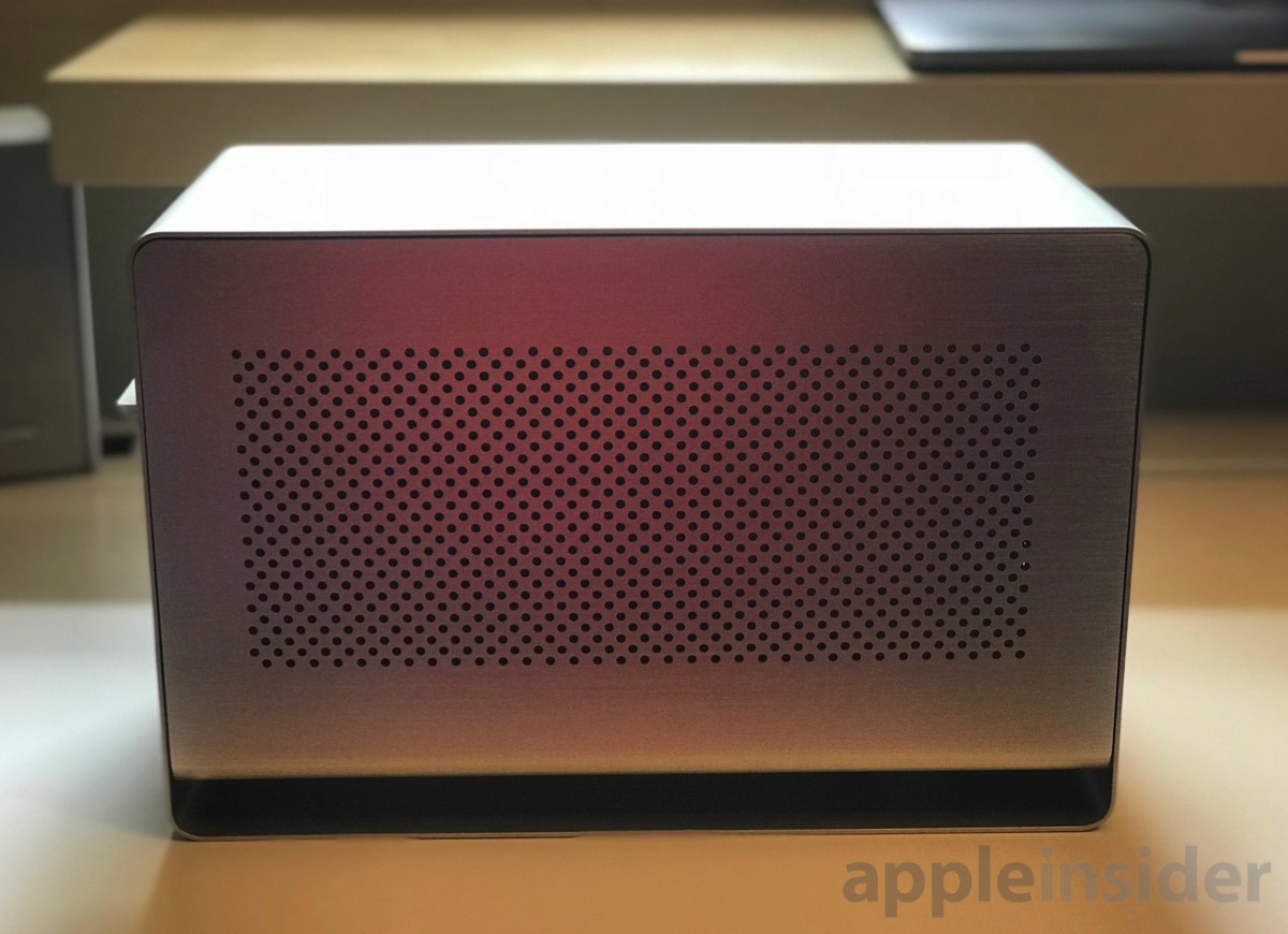 Review: Mantiz MZ-02 enclosure is a stylish Thunderbolt 3 dock and eGPU  enclosure in one | AppleInsider