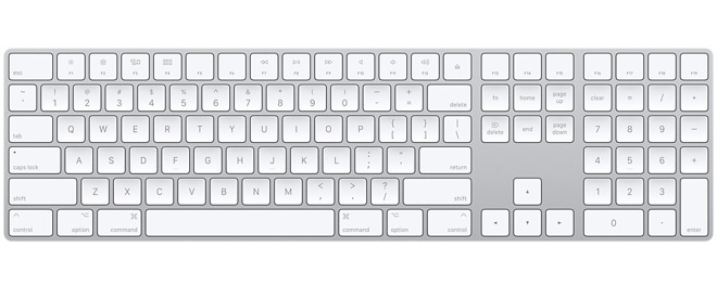 Apple Magic Keyboard with Numeric Keypad