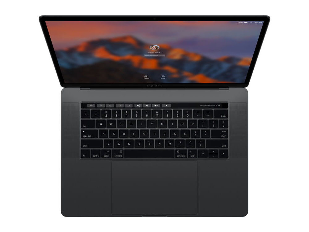 2016 15 inch Apple MacBook Pro with TouchBar closeout