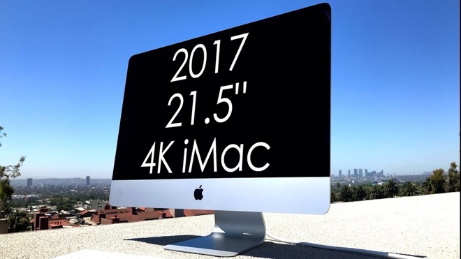 Watch: Apple's 21.5" iMac with Retina 4K display gets dedicated graphics, Kaby Lake