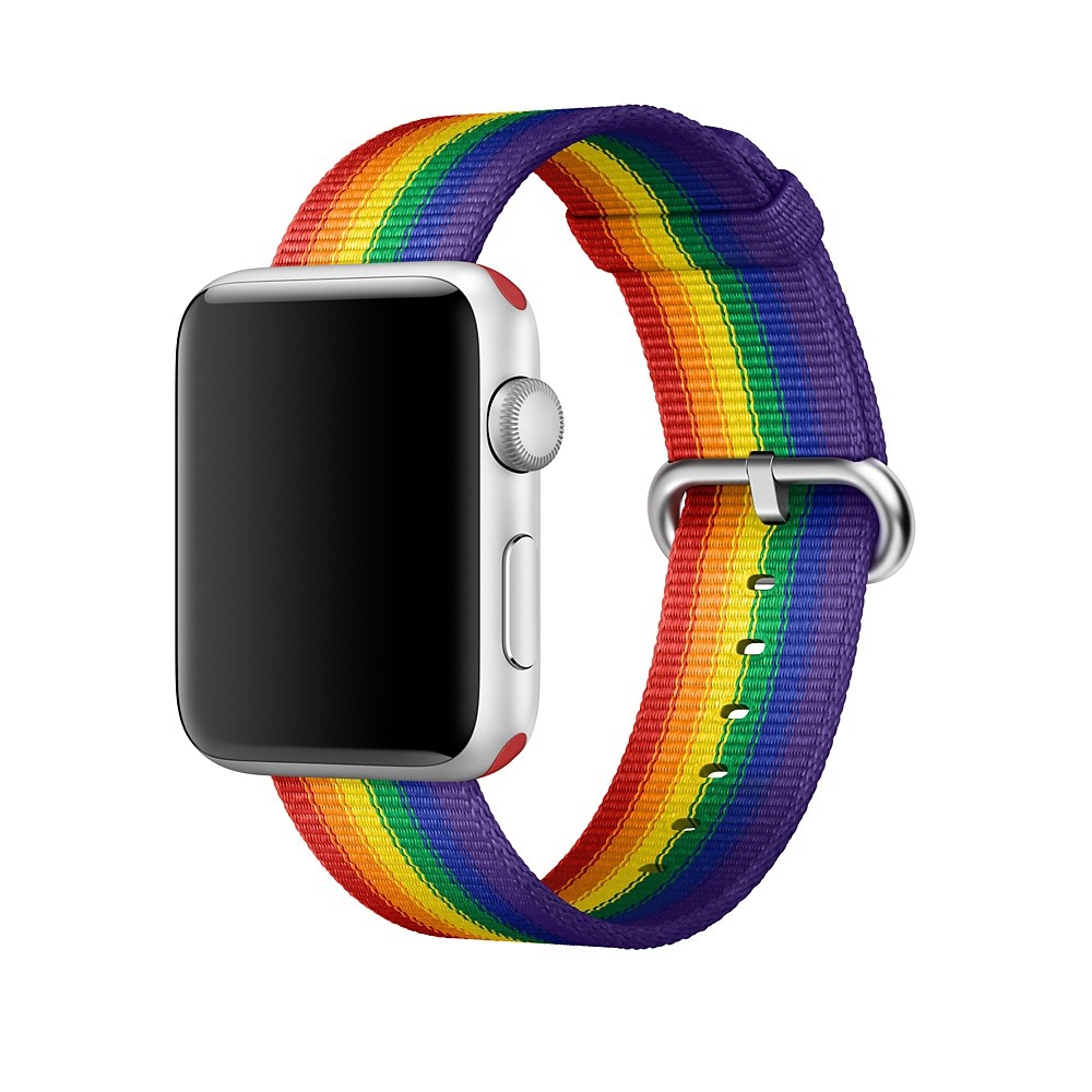 Bi pride apple online watch band