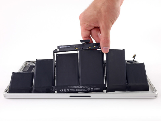 mixer rolle Bred vifte iFixit introduces battery replacement kit for Apple's MacBook Pro with Retina  display | AppleInsider