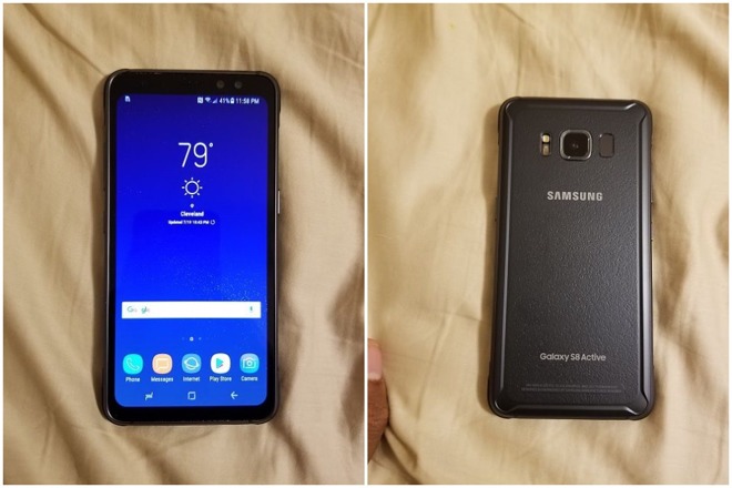 Samsung Galaxy S8 Active Lacks Edge To Edge Infinity Display Implements Fixed Bixby Button Appleinsider