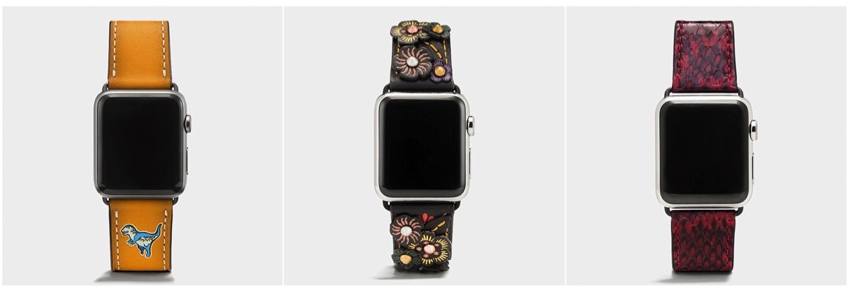 Coach Refreshes Apple Watch Band Lineup With Six New Models Stock