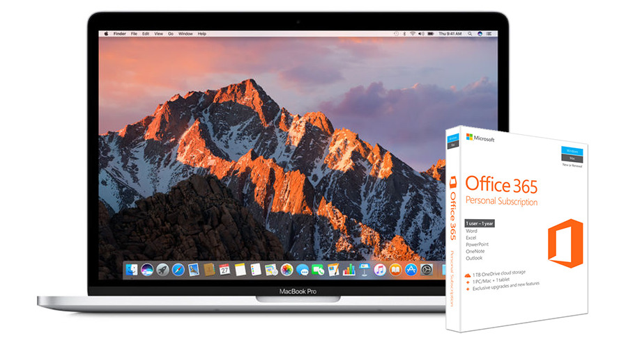 Free Office 365 with Apple 13 inch MacBook Pro