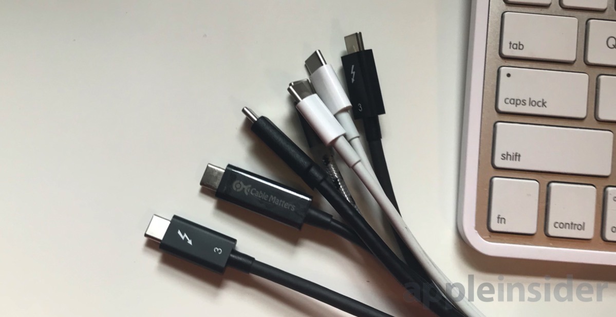 Thunderbolt 3 Cable 2m 20Gbps - Thunderbolt 3 Cables and Adapters