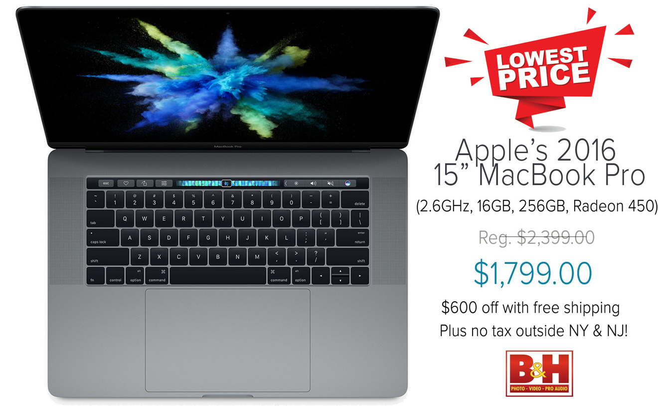 Apple 15 inch MacBook Pro exclusive offer
