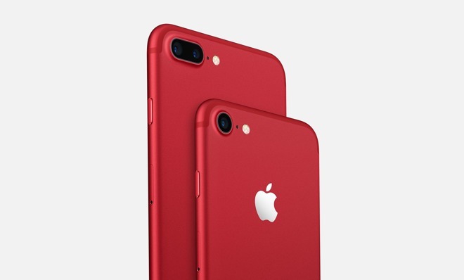 Apple discontinues (Product)Red iPhone 7, ups iPad Pro