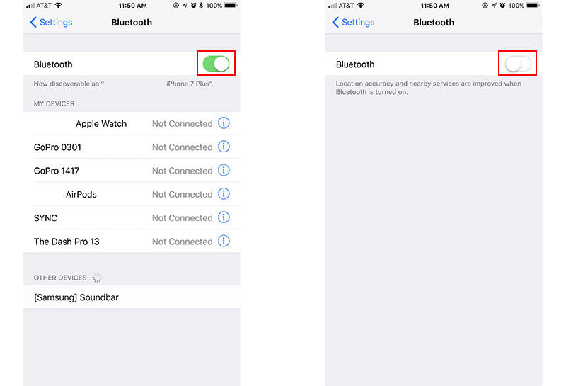 How to turn off Wi Fi and Bluetooth on iPhone and iPad in iOS 11