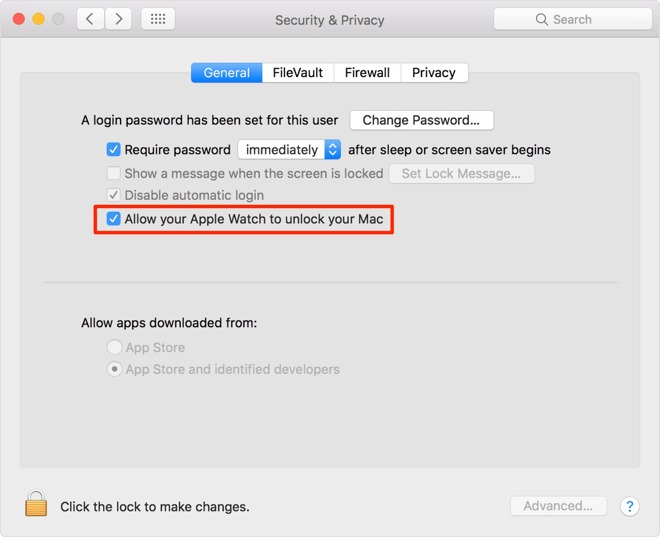 How to unlock your Mac with your Apple Watch