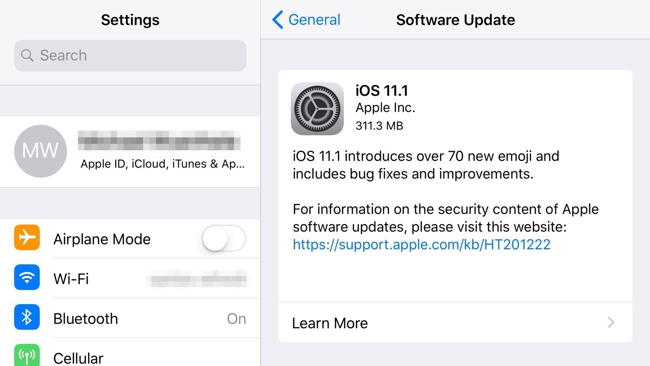 Apple iOS 11.1 now available for iPhone, iPad, iPod touch with 70 new ...
