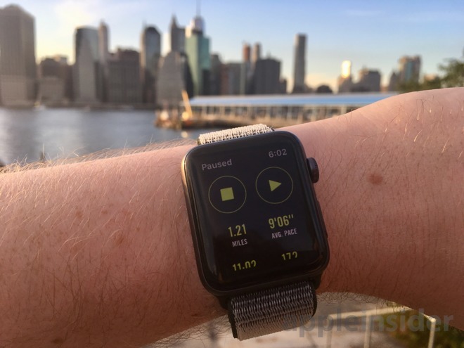 apple watch series 3 good for running