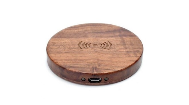 YUMUM Wood Wireless Qi Charger