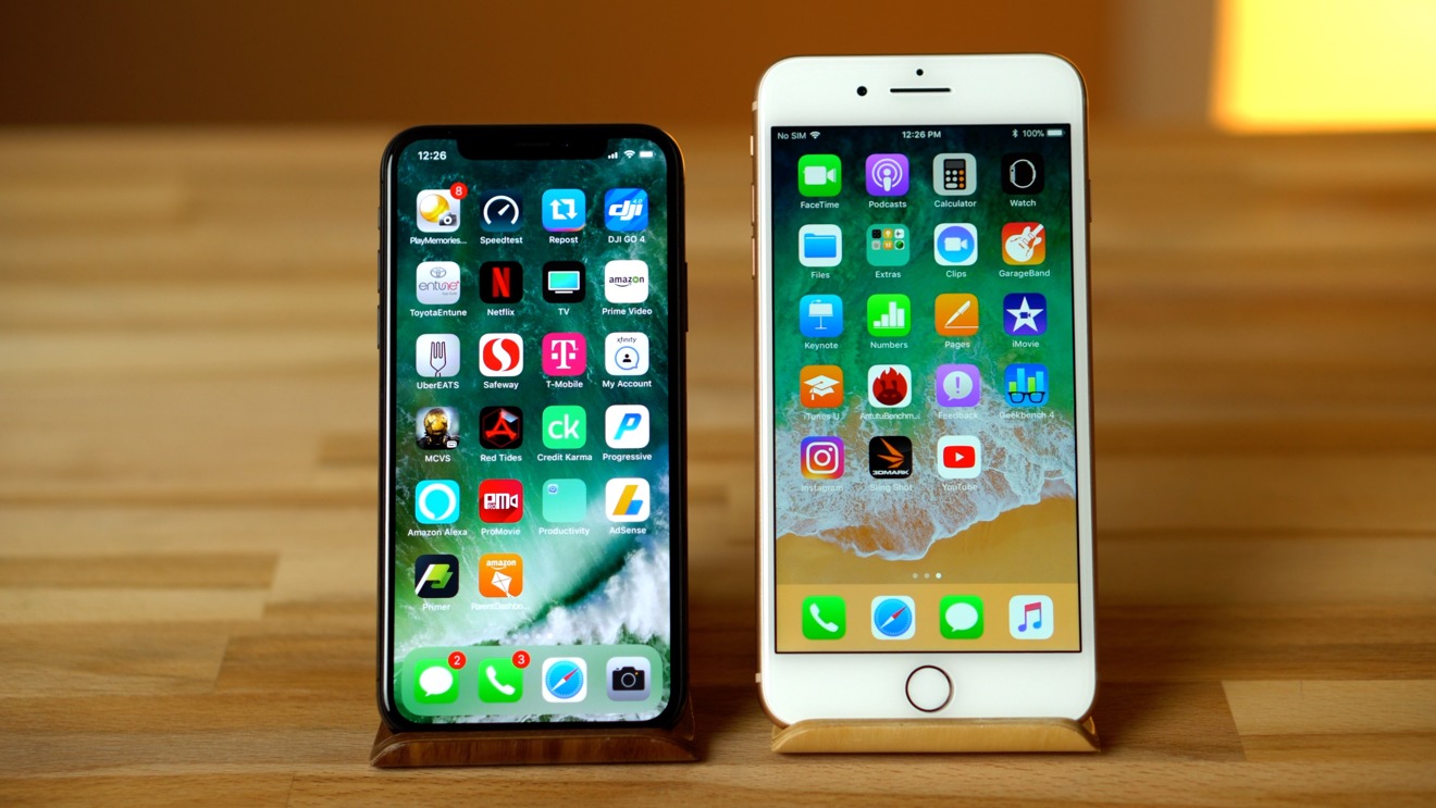 Video One week using Apple's iPhone X vs. iPhone 8 Plus